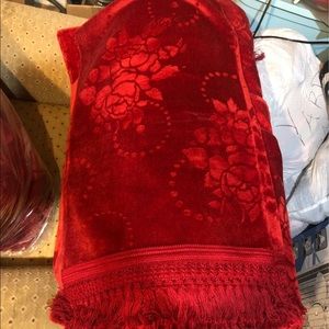 Diamond floral King size bedspread blanket set